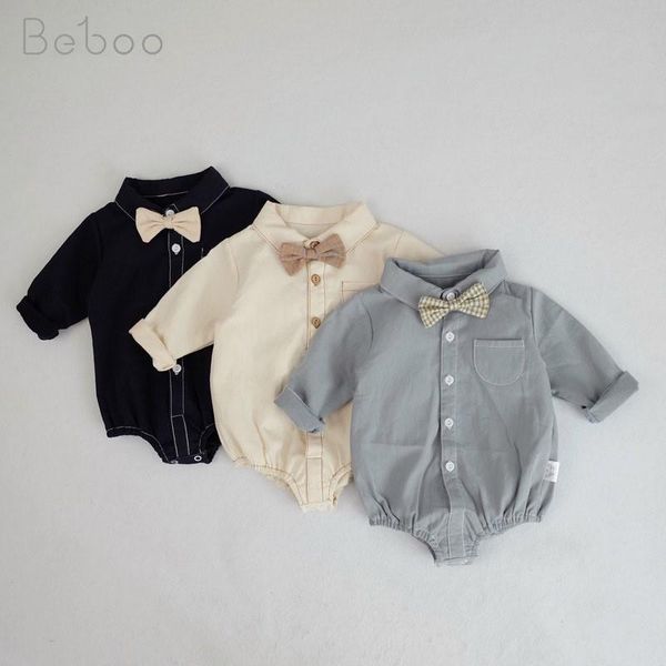 ins baby bodysuit boy jumpsuit spring and autumn clothing handsome gentleman tie climbing clothes hundred day party for toddler rompers, Blue
ins baby bodysuit boy jumpsuit spring and autumn clothing handsome gentleman tie climbing clothes hundred day party for toddler rompers, Blue