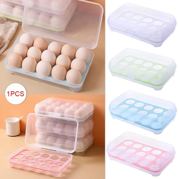 storage bottles & jars kitchen keeping 15 grid transparent egg refrigerator box portable outdoor anti-collision plastic container
storage bottles & jars kitchen keeping 15 grid transparent egg refrigerator box portable outdoor anti-collision plastic container