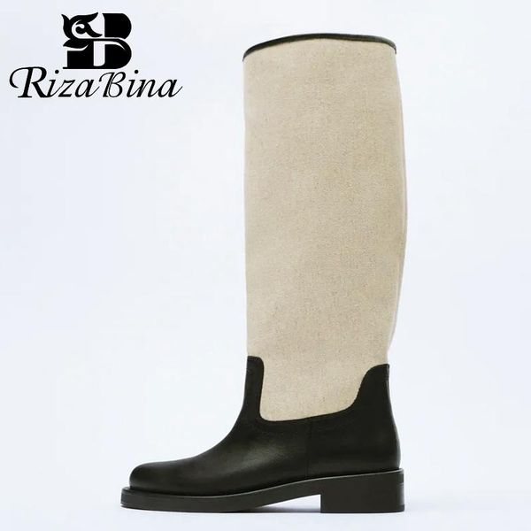 boots rizabina size 34-42 real leather women shoes knee high mixed color low heels winter warm slip on long boot footwear, Black
boots rizabina size 34-42 real leather women shoes knee high mixed color low heels winter warm slip on long boot footwear, Black