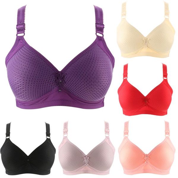bras lace bralette woman full cup fashion printed wire large size bra underwear everyday solid color women one-piece, Red;black
bras lace bralette woman full cup fashion printed wire large size bra underwear everyday solid color women one-piece, Red;black