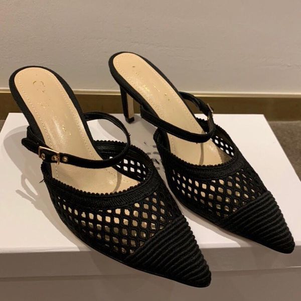 sandalias de verano para mujer electric bordado malla de malla tacones altos toe punta de punta casual banquete vestido, Black
sandalias de verano para mujer electric bordado malla de malla tacones altos toe punta de punta casual banquete vestido, Black