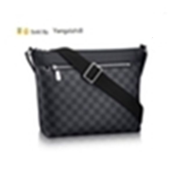 

yangzizhi8 pm mick n40003 men messenger bags shoulder belt bag totes portfolio briefcases duffle luggage, Black;red