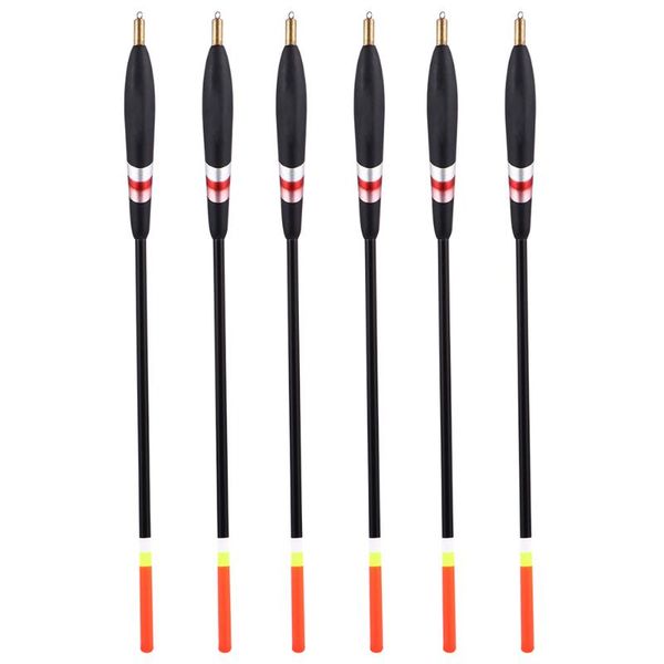 fishing accessories 6pcs bobbers floats wood cork large buoyancy thick tail eye-catching fish
fishing accessories 6pcs bobbers floats wood cork large buoyancy thick tail eye-catching fish