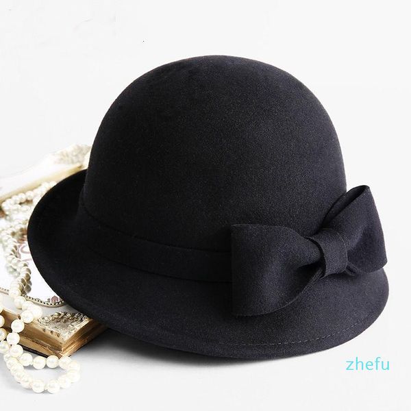 mother gift women winter 100% wool felt cloche hats lady elegant up-turn brim bowknot fedora hat, Black;white
mother gift women winter 100% wool felt cloche hats lady elegant up-turn brim bowknot fedora hat, Black;white