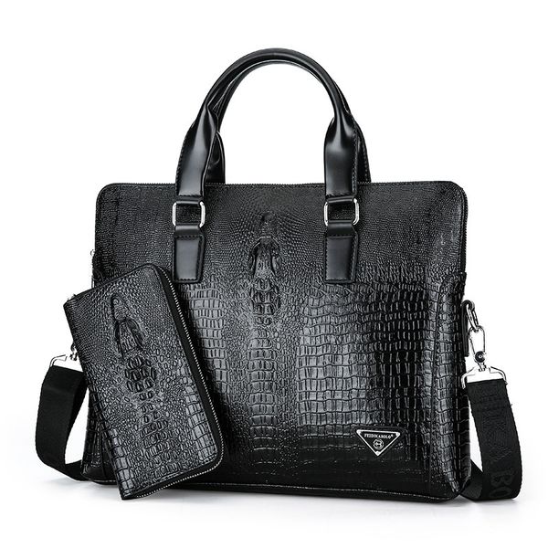 handbag portfolio briefcases 2021 crocodile pattern men's bag business portable large capacity single shoulder messenger
handbag portfolio briefcases 2021 crocodile pattern men's bag business portable large capacity single shoulder messenger