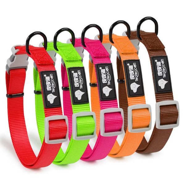 dog collars & leashes nylon pet multicolor adjustable comfortable durable dogs collar for medium big personalized pets neck straps
dog collars & leashes nylon pet multicolor adjustable comfortable durable dogs collar for medium big personalized pets neck straps