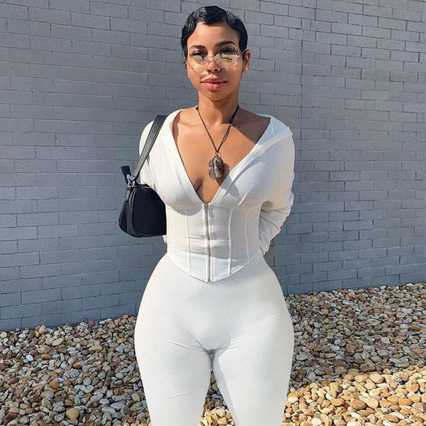 zoulv leggings 2 pieces set autumn winter women streetwear tracksuit 2021 long sleeve hooded zip up patchwork tshirt women's t-shirt, White
zoulv leggings 2 pieces set autumn winter women streetwear tracksuit 2021 long sleeve hooded zip up patchwork tshirt women's t-shirt, White