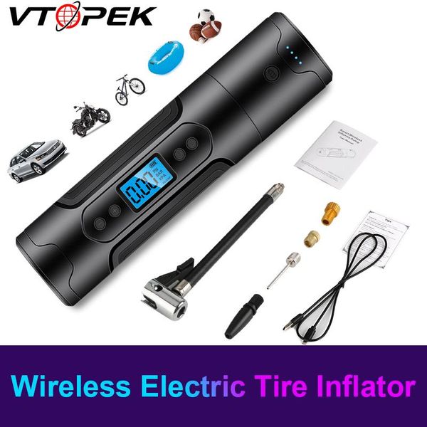 inflatable pump vk air wireless compressor electric tire inflator portable tyre led light digital display balloon usb charge bicycle
inflatable pump vk air wireless compressor electric tire inflator portable tyre led light digital display balloon usb charge bicycle