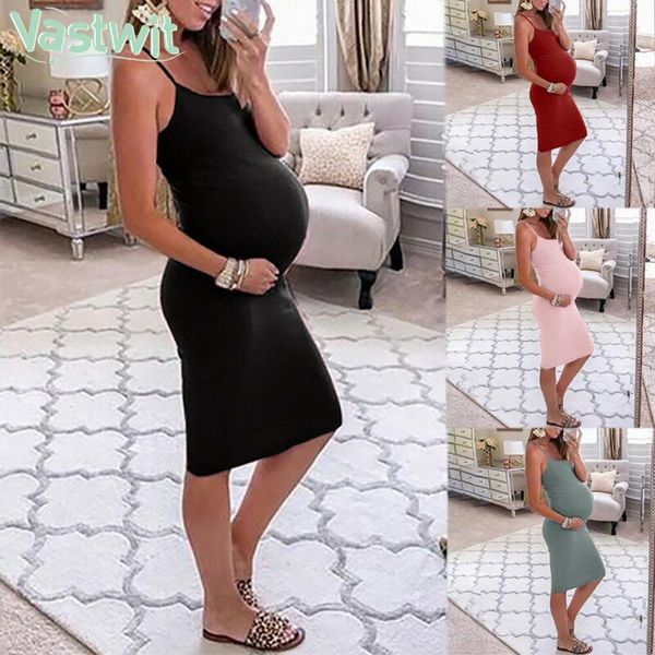 maternity spaghetti strap sleeveless faux wrap dresses elegant pregnancy dress solid color bodycon sundress for pregnant women, White
maternity spaghetti strap sleeveless faux wrap dresses elegant pregnancy dress solid color bodycon sundress for pregnant women, White
