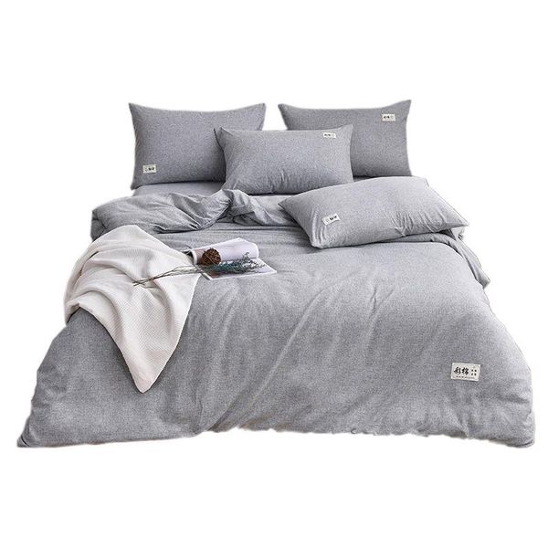bedding sets color cotton four-piece set sheet type bed simple duvet cover double single
bedding sets color cotton four-piece set sheet type bed simple duvet cover double single