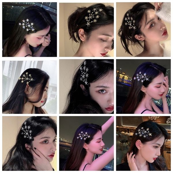 gvk french style lazy super barrettes headdress shining star hairpin with fairy party annual clips dinner super fairy hair headdress, Golden;silver
gvk french style lazy super barrettes headdress shining star hairpin with fairy party annual clips dinner super fairy hair headdress, Golden;silver