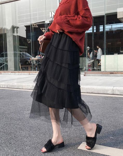 skirts fashion women's 3-layered cake skirt, elastic high waist solid color casual beachwear skirt 2021 beach, Black
skirts fashion women's 3-layered cake skirt, elastic high waist solid color casual beachwear skirt 2021 beach, Black