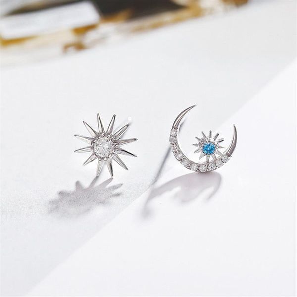 other pofunuo 925 sterling silver delicate elegant women stud earrings light zircon moon star unique asymmetry fine jewelry, Golden;silver
other pofunuo 925 sterling silver delicate elegant women stud earrings light zircon moon star unique asymmetry fine jewelry, Golden;silver