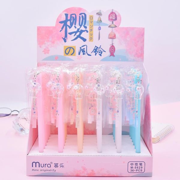 gel pens 36 pcs cartoon kawaii wind chimes black colored gel-inkpens for writing cute stationery office school supplies
gel pens 36 pcs cartoon kawaii wind chimes black colored gel-inkpens for writing cute stationery office school supplies