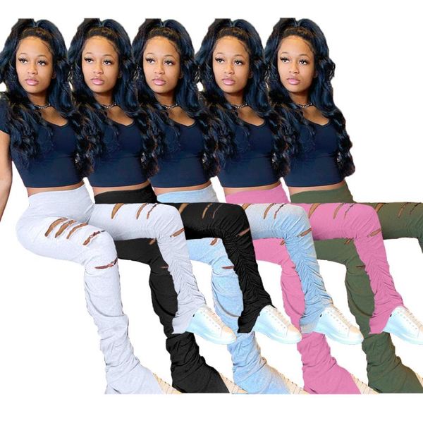 maternity bottoms hole high waist stacked sweatpants women joggers elastic leggings bell bottom trouser split hem flare ruched pants, White
maternity bottoms hole high waist stacked sweatpants women joggers elastic leggings bell bottom trouser split hem flare ruched pants, White