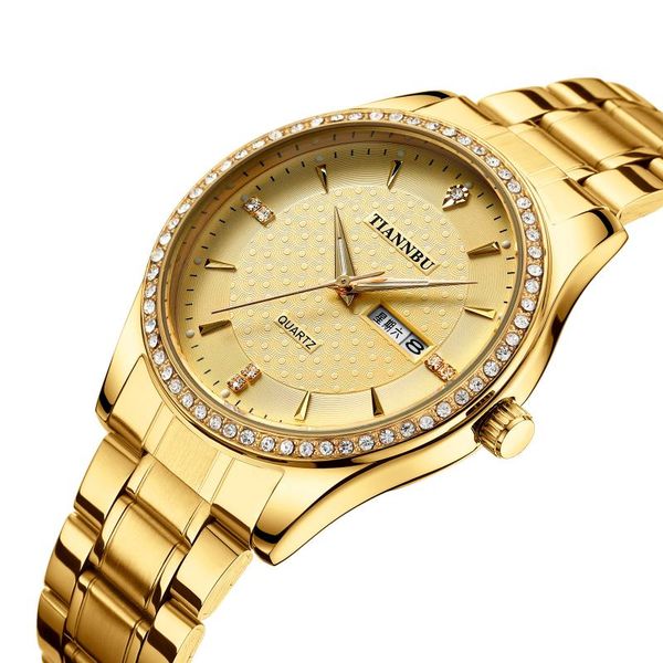 wristwatches 2021 student watch business automatic movement men's waterproof dual calendar precision diamond, Slivery;brown
wristwatches 2021 student watch business automatic movement men's waterproof dual calendar precision diamond, Slivery;brown