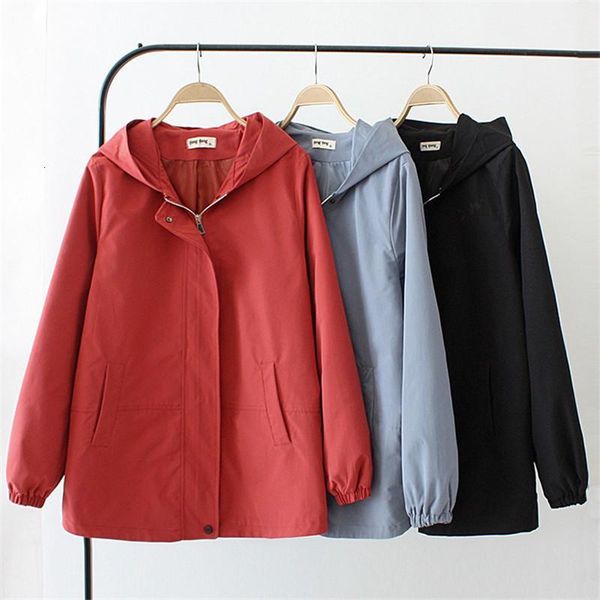 women's jackets autumn women jacket hooded long sleeve overcoat pocket casual windbreaker female coat outerwear plus size 4xl p590 onpa, Black;brown
women's jackets autumn women jacket hooded long sleeve overcoat pocket casual windbreaker female coat outerwear plus size 4xl p590 onpa, Black;brown