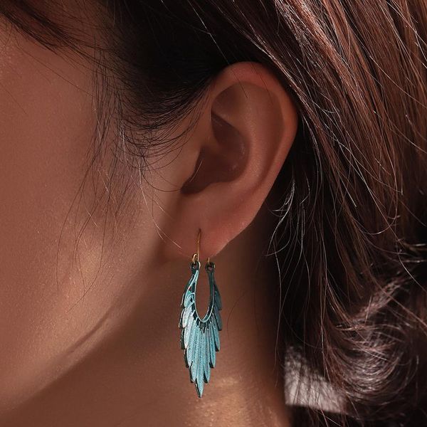 dangle & chandelier the fashion retro long leaves modeling pendant earring tourism memorial high quality, Silver
dangle & chandelier the fashion retro long leaves modeling pendant earring tourism memorial high quality, Silver