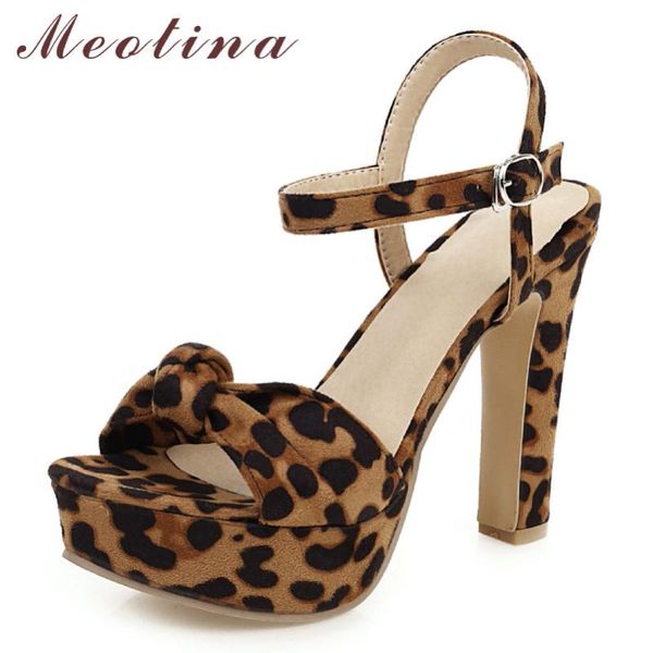 meotina summer sandals women shoes leopard bow block heels party buckle extreme high heel ladies big size 43, Black
meotina summer sandals women shoes leopard bow block heels party buckle extreme high heel ladies big size 43, Black