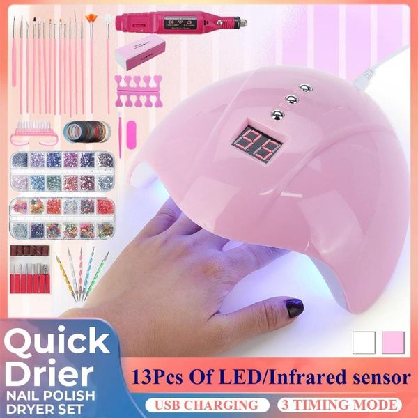 nail art kits set 36w uv led lamp drill machine brush drawing diamond ornament decoration diy manicure
nail art kits set 36w uv led lamp drill machine brush drawing diamond ornament decoration diy manicure