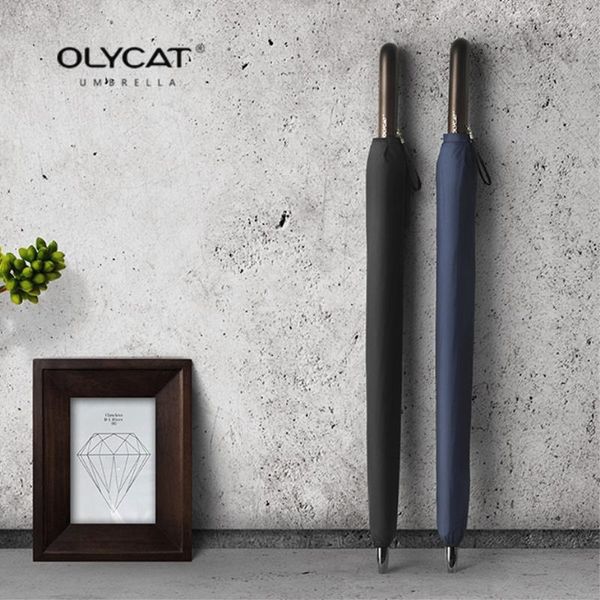 umbrellas olycat 24k black and blue business umbrella straight wooden handle strong wind resistance men women's
umbrellas olycat 24k black and blue business umbrella straight wooden handle strong wind resistance men women's