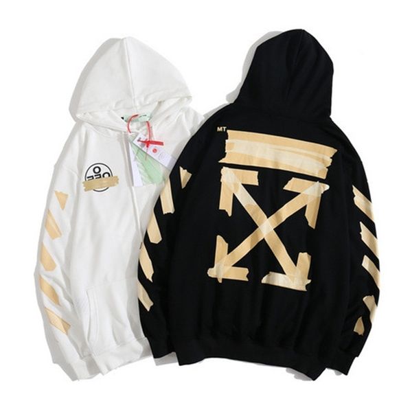 off sweater tide brand bronzing white hooded large style loose 21ss tape student class clothes youth trend, Black
off sweater tide brand bronzing white hooded large style loose 21ss tape student class clothes youth trend, Black