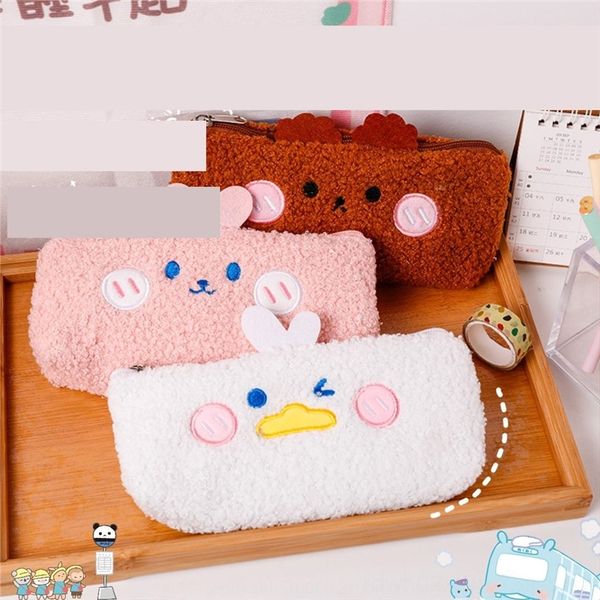 Ylcq cartoon plush boxlarge pencil bags capacity multi-function storage stationery student super cute pencil case stationery case
Ylcq cartoon plush boxlarge pencil bags capacity multi-function storage stationery student super cute pencil case stationery case