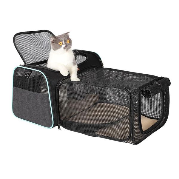 cat carriers,crates & houses fashionable out shoulder bag can be extended pet portable breathable big
cat carriers,crates & houses fashionable out shoulder bag can be extended pet portable breathable big