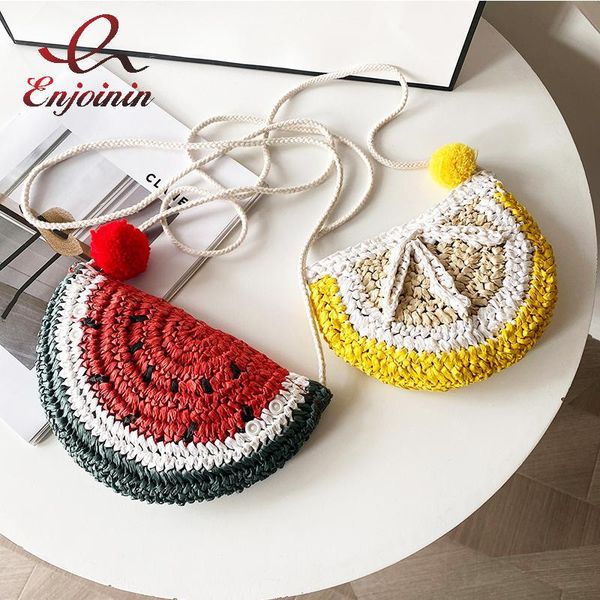 evening bags watermelon and lemon straw shoulder bag for women fruit design clutch purses handbag femle designer summer vacation
evening bags watermelon and lemon straw shoulder bag for women fruit design clutch purses handbag femle designer summer vacation