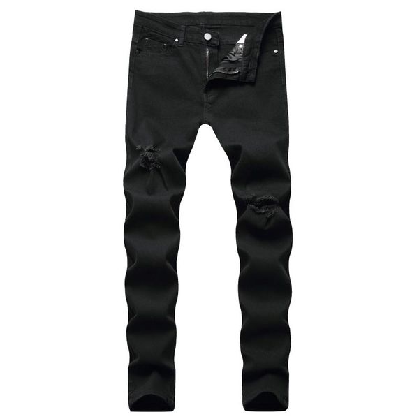 men's jeans w2021 mens hombre homme men slim straight tube multi hole casual locomotive beggars trousers hip streetwear, Blue
men's jeans w2021 mens hombre homme men slim straight tube multi hole casual locomotive beggars trousers hip streetwear, Blue