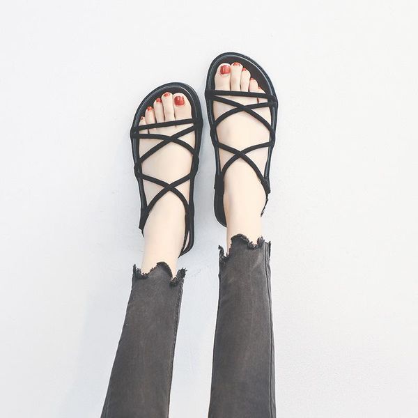 sandals web celebrity sandal fairy student flat evening gentle 2021 versatile roman, Black
sandals web celebrity sandal fairy student flat evening gentle 2021 versatile roman, Black