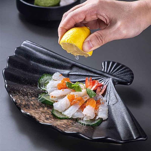 dishes & plates japanese sushi fan-shaped meal plate creative irregular household personalized dim sum placing tableware el commercia
dishes & plates japanese sushi fan-shaped meal plate creative irregular household personalized dim sum placing tableware el commercia