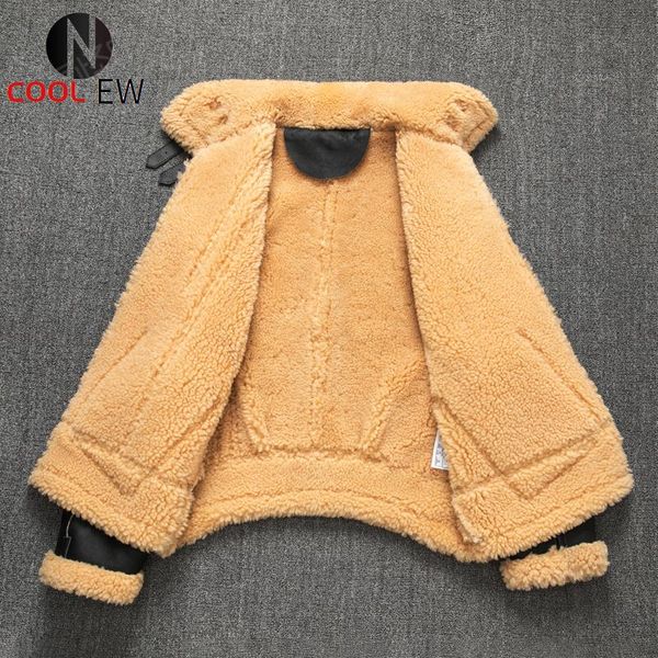 men's leather & faux 2021 black genuine shearling coat casual style plus size 3xl real natural sheepskin russian winter warm thick jack
men's leather & faux 2021 black genuine shearling coat casual style plus size 3xl real natural sheepskin russian winter warm thick jack