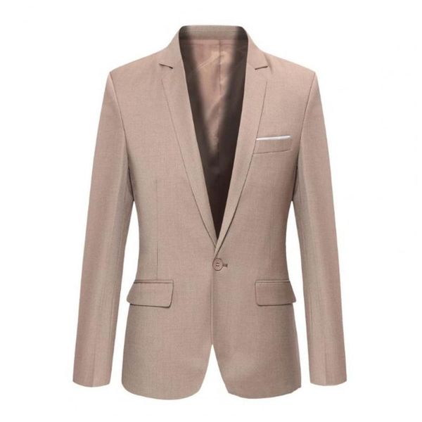 men's suits & blazers men business blazer flap pockets long sleeve casual single button lapel suit jacket slim wedding coat male clothi, White;black
men's suits & blazers men business blazer flap pockets long sleeve casual single button lapel suit jacket slim wedding coat male clothi, White;black