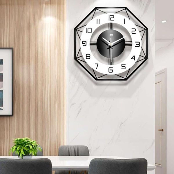 wall clocks 50x50cm polygon clock creative modern design watch black hanging horloge home decor living kitchen room
wall clocks 50x50cm polygon clock creative modern design watch black hanging horloge home decor living kitchen room