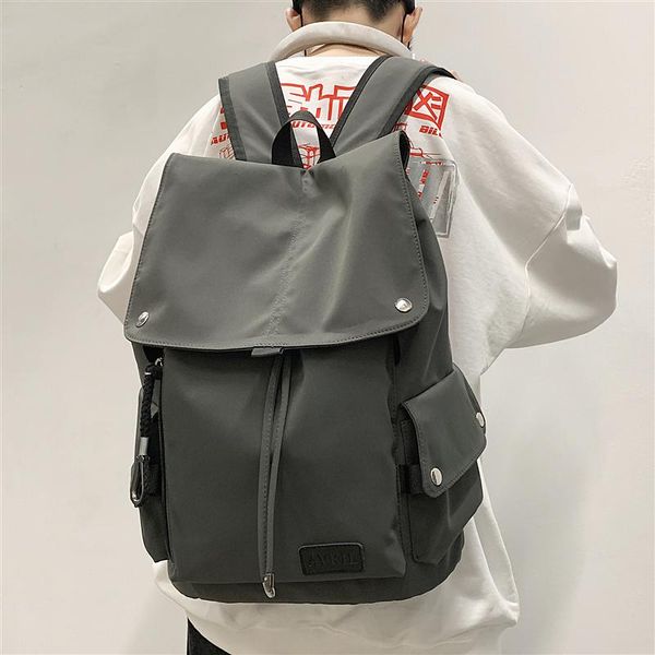 backpack sb603 2021 simple and large capacity female tide brand men's casual high school student campus travel
backpack sb603 2021 simple and large capacity female tide brand men's casual high school student campus travel