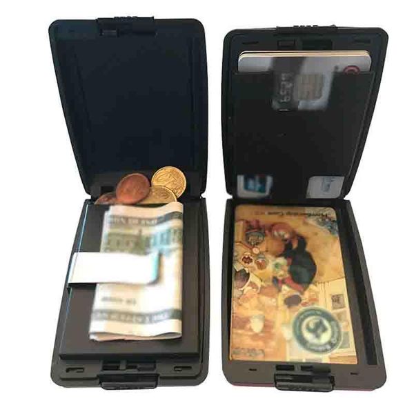 card holders aluminum metal holder women 2021 fashion wallet men casual slim blocking coin purse business case, Brown;gray
card holders aluminum metal holder women 2021 fashion wallet men casual slim blocking coin purse business case, Brown;gray
