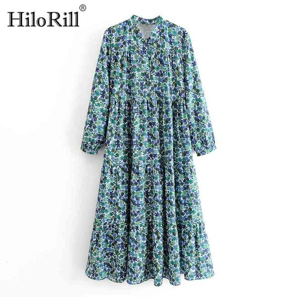 loose floral print long maxi dress stand collar vintage pleated women sleeve plus size ladies es 210508, Black;gray
loose floral print long maxi dress stand collar vintage pleated women sleeve plus size ladies es 210508, Black;gray
