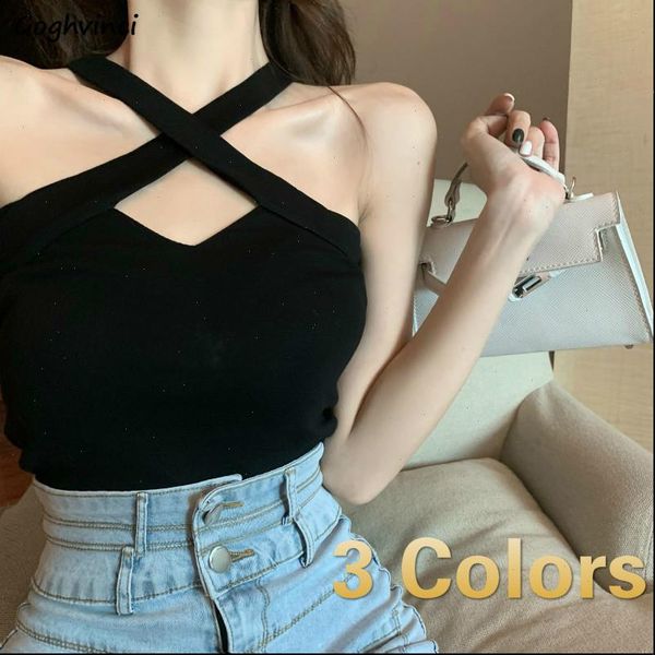 solid simple crop womens cami backless halter designed slim high street basic ulzzang, White
solid simple crop womens cami backless halter designed slim high street basic ulzzang, White