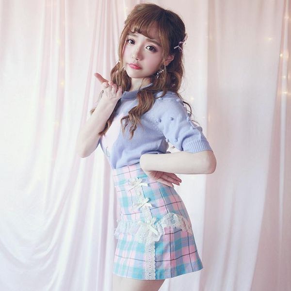 princess sweet lolita skirt bobon21 sweetheart lace girl lattice pink and green colours b1362 skirts, Black
princess sweet lolita skirt bobon21 sweetheart lace girl lattice pink and green colours b1362 skirts, Black