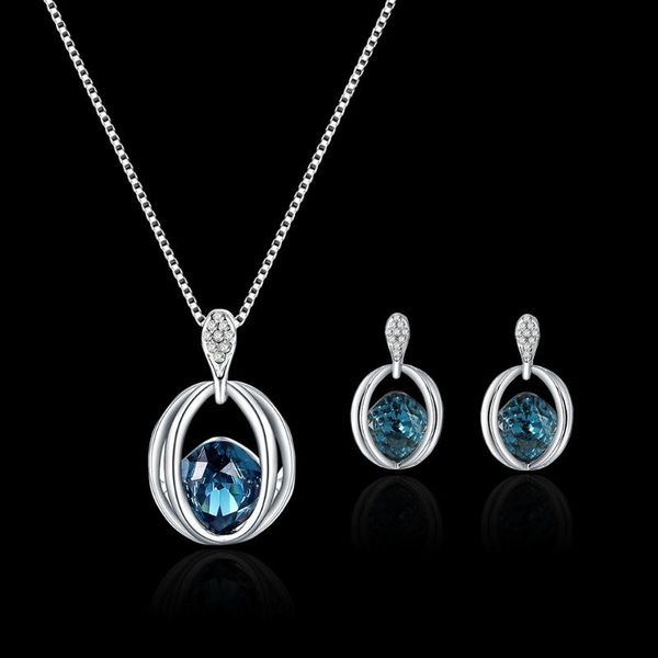 earrings & necklace jewelry set for women pendant hoop wedding party ceremoey cute solid christmas gift fashion elegant crystal, Silver
earrings & necklace jewelry set for women pendant hoop wedding party ceremoey cute solid christmas gift fashion elegant crystal, Silver