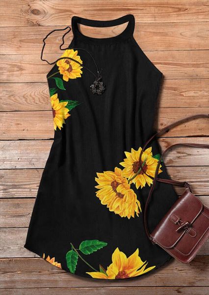 sunflower halter casual mini loose women dresses black summer sleeveless fashion party, Black;gray
sunflower halter casual mini loose women dresses black summer sleeveless fashion party, Black;gray