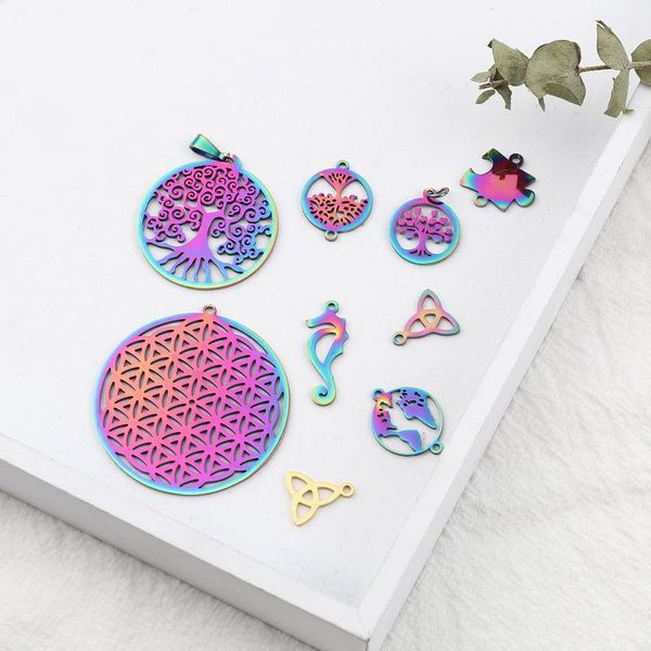 charms fashion stainless steel for women men multicolor metal accessories handmade jewelry making findings wholesale, 1 piece, Bronze;silver
charms fashion stainless steel for women men multicolor metal accessories handmade jewelry making findings wholesale, 1 piece, Bronze;silver