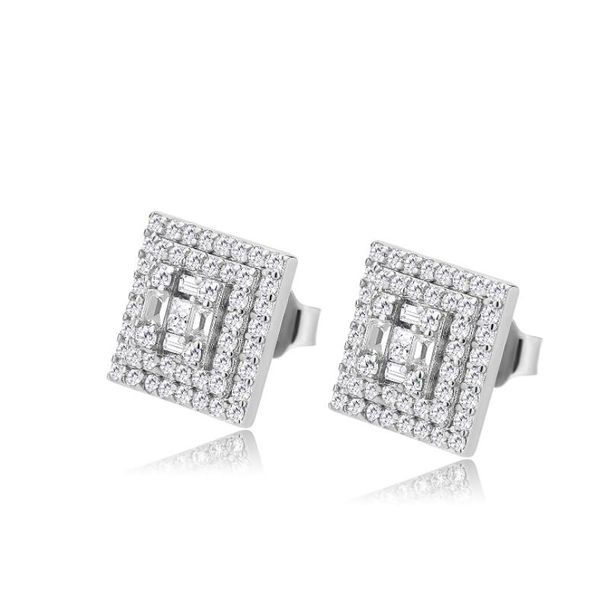 925 sterling silver square earrings iced out earring charming woman fashion jewelry gift for women
925 sterling silver square earrings iced out earring charming woman fashion jewelry gift for women