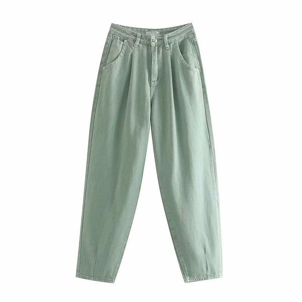 women's pants & capris women cotton jeans trousers pleated loose casual early spring 1022 04, Black;white
women's pants & capris women cotton jeans trousers pleated loose casual early spring 1022 04, Black;white