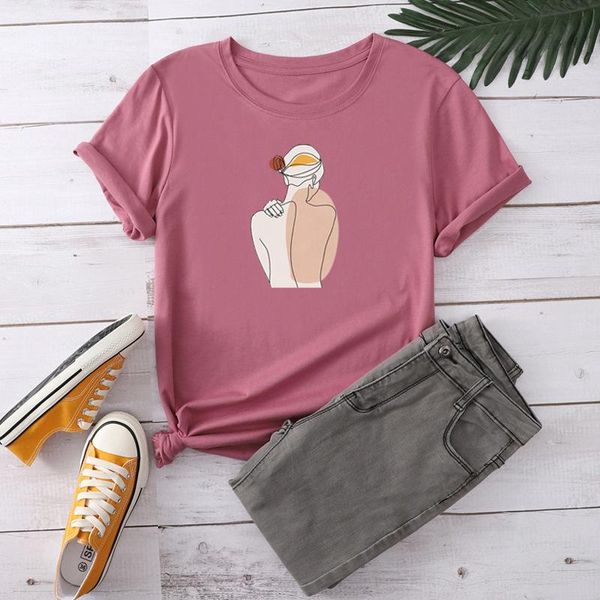 women's t-shirt oversized women tshirt 100%cotton aesthetic graphic t shirts casual o neck short sleeve tee streetwear vintage basic to, White
women's t-shirt oversized women tshirt 100%cotton aesthetic graphic t shirts casual o neck short sleeve tee streetwear vintage basic to, White
