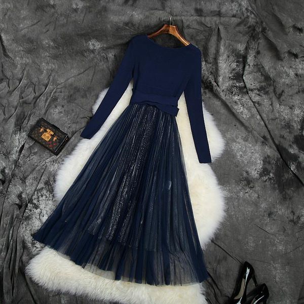casual dresses vintage party robe femme long cocktail vestidos women runway designer luxury pleated mesh dress festa, Black;gray
casual dresses vintage party robe femme long cocktail vestidos women runway designer luxury pleated mesh dress festa, Black;gray
