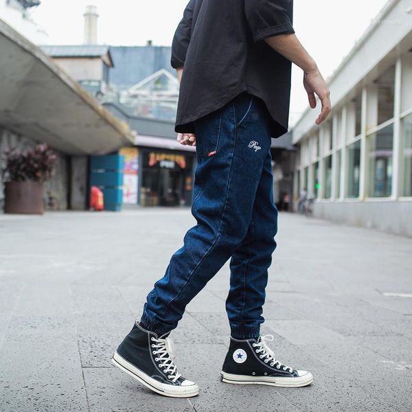 men's jeans japanese style vintage fashion men spliced designer casual denim cargo pants overalls streetwear hip hop joggers, Blue
men's jeans japanese style vintage fashion men spliced designer casual denim cargo pants overalls streetwear hip hop joggers, Blue