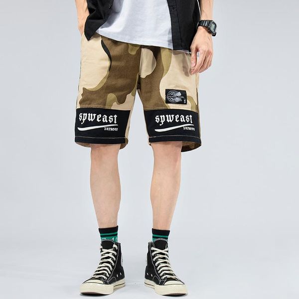 summer tooling shorts men's straight loose cotton casual premium hip hop style camo fashion street, White;black
summer tooling shorts men's straight loose cotton casual premium hip hop style camo fashion street, White;black