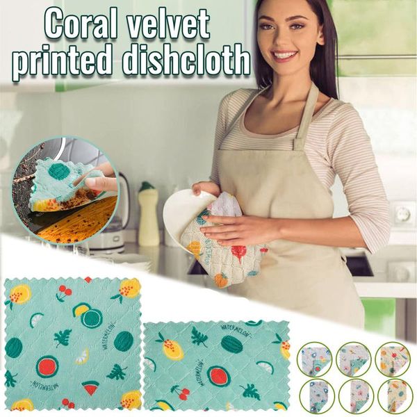 mats & pads double-sided printed rag kitchen table cleaning cloth two-color cartoon dish towel coral fleece non-stick oil degreasing
mats & pads double-sided printed rag kitchen table cleaning cloth two-color cartoon dish towel coral fleece non-stick oil degreasing